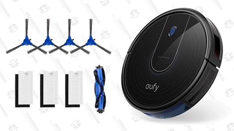 Eufy RoboVac Refurbishment Kit | $22 | Amazon | Promo code EUFY2909Eufy RoboVac 12 | $200 | Amazon | Promo code EUFYRVC2Eufy RoboVac 11s | $180 | Amazon | White with no promo code, black with code KJT21081